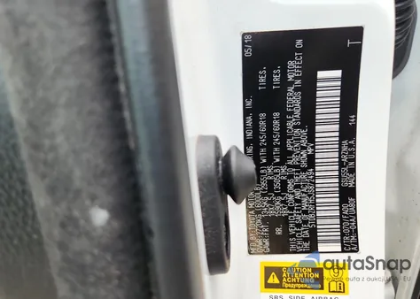 2018 Toyota Highlander Le from USA, damaged, VIN 5TDBZRFH5JS872494